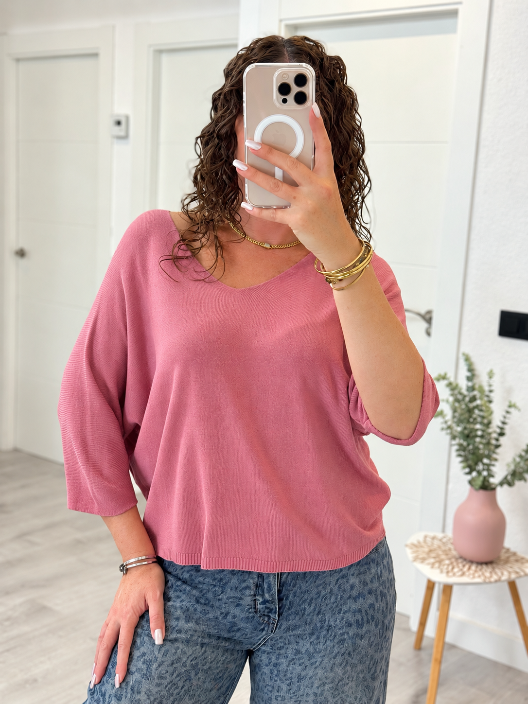 SUÉTER ROSA