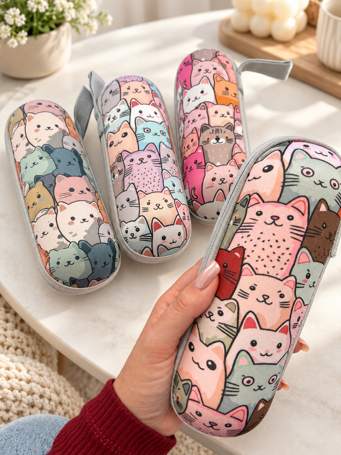 PARAGUAS GATITOS CON ESTUCHE
