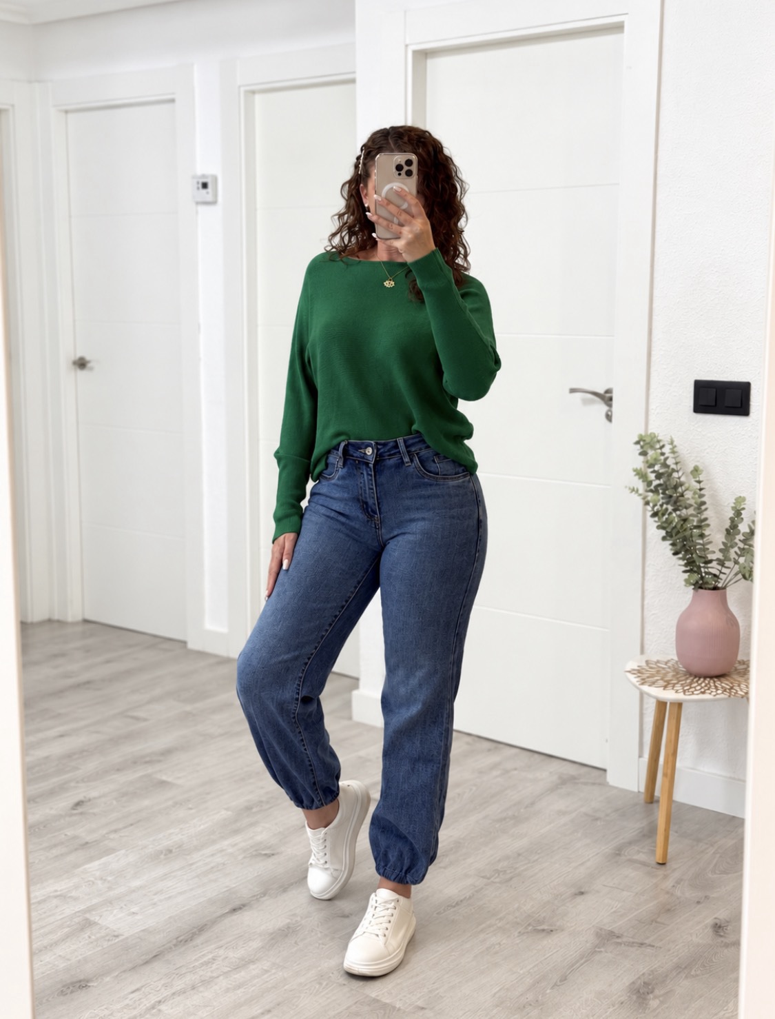PANTALÓN VAQUERO GLOBO Z6569