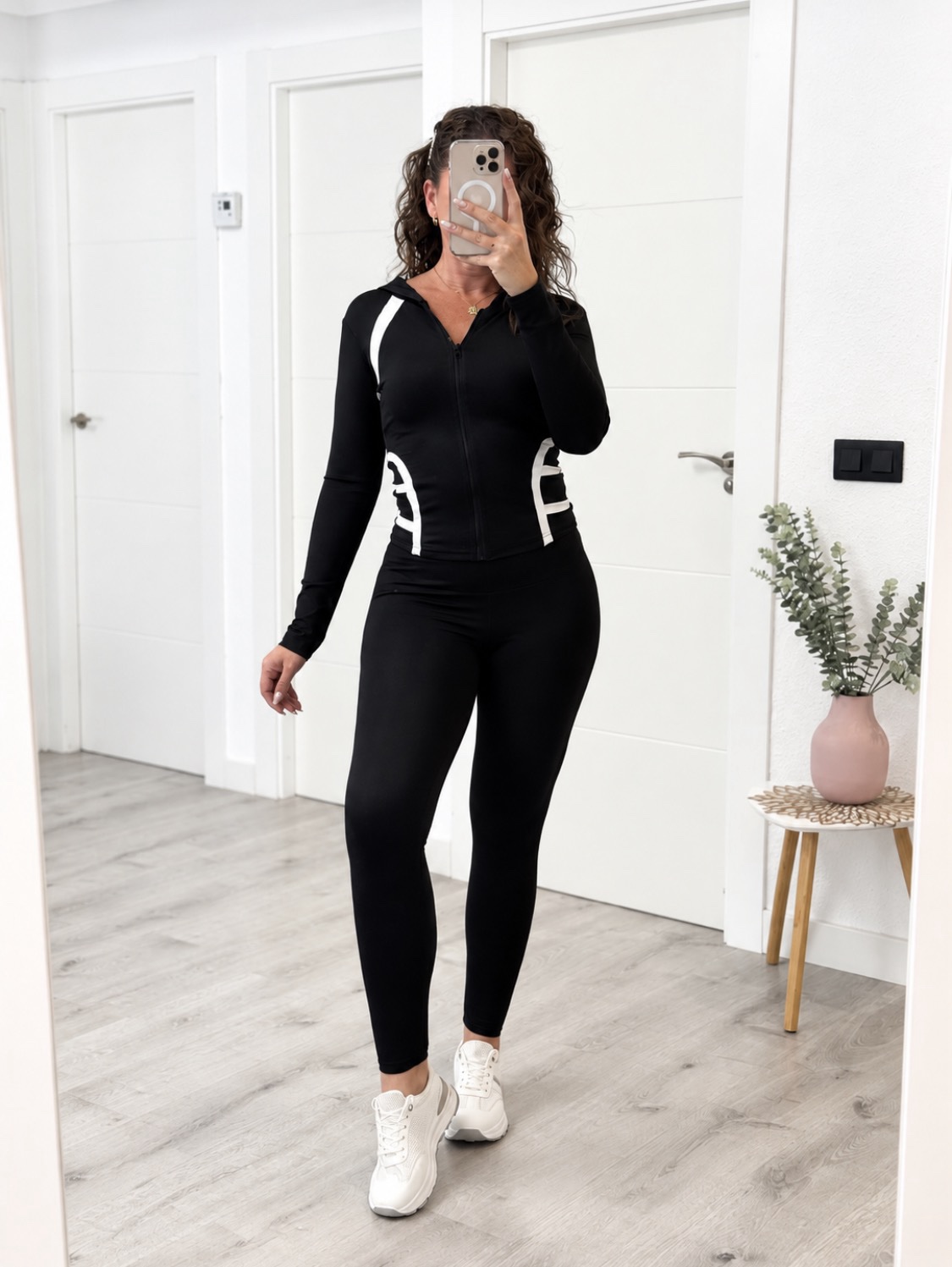 CONJUNTO DE LEGGINS NEGRO
