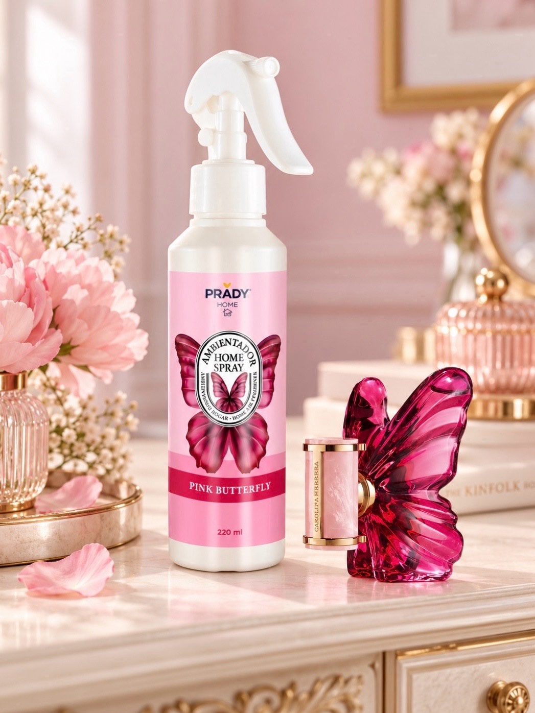AMBIENTADOR PINK BUTTERFLY 220ml - PRADY
